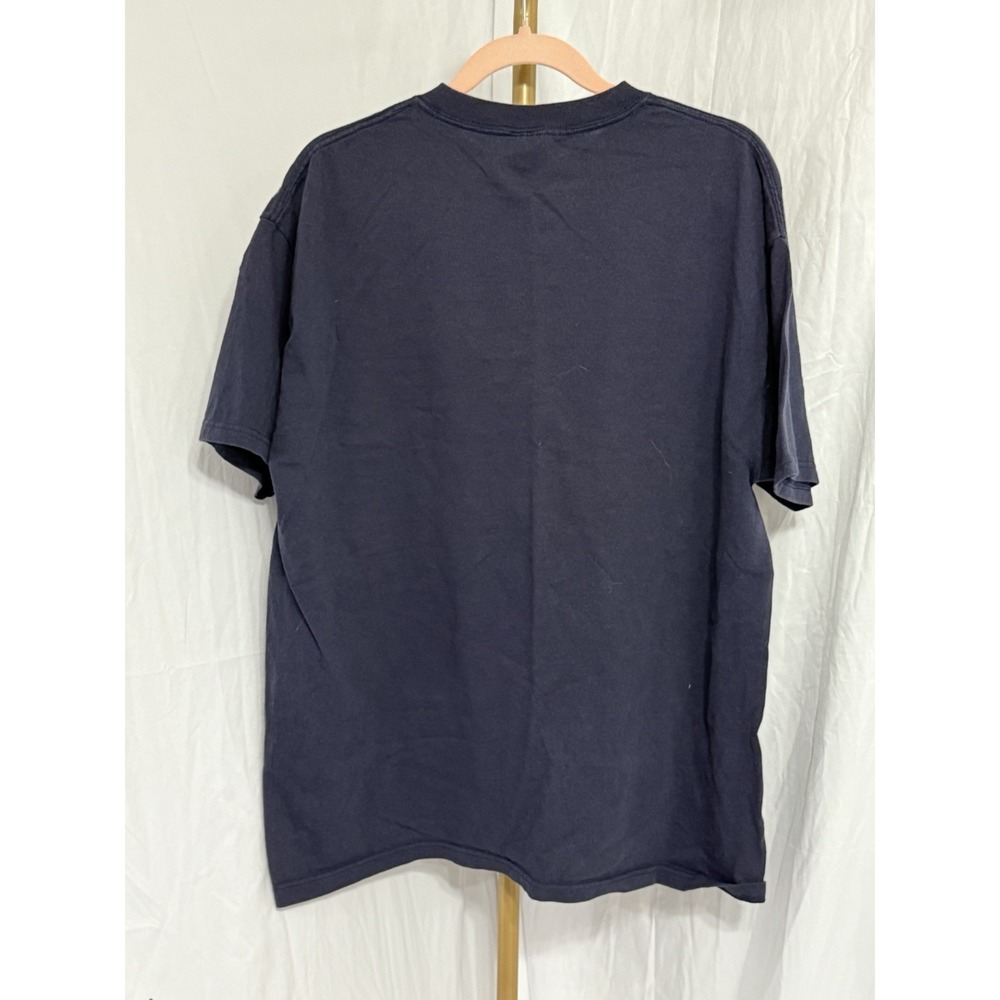 Anvil Apparel T Shirt XL Blue‎ Short Sleeve Crew Neck America Patriotic Cotton - Picture 3 of 12